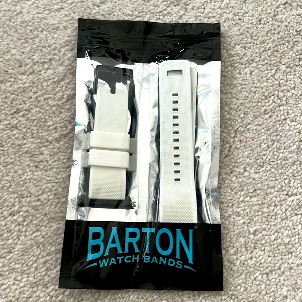 Barton band white apple watch